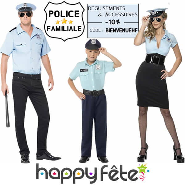 Déguisement Policière Anglaise - Déguisement Adulte Le Deguisement.com