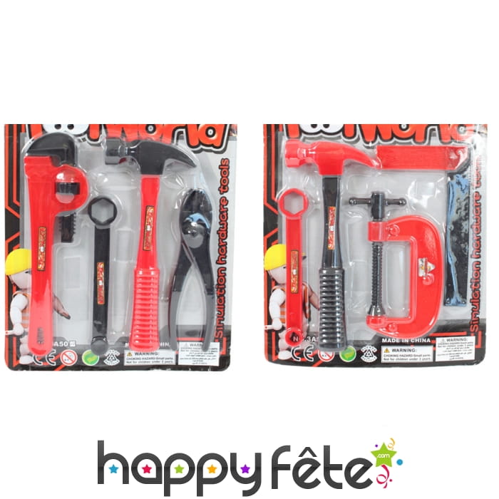 4 outils pour enfant