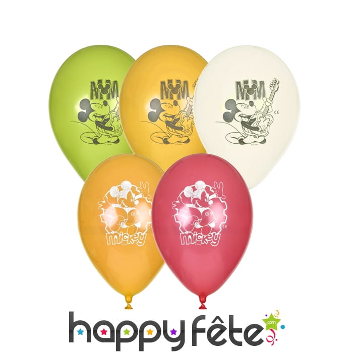 5 Ballons Mickey Mouse, Disney