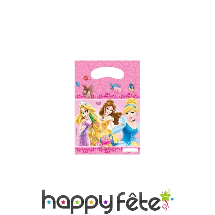 6 sacs cadeaux princess