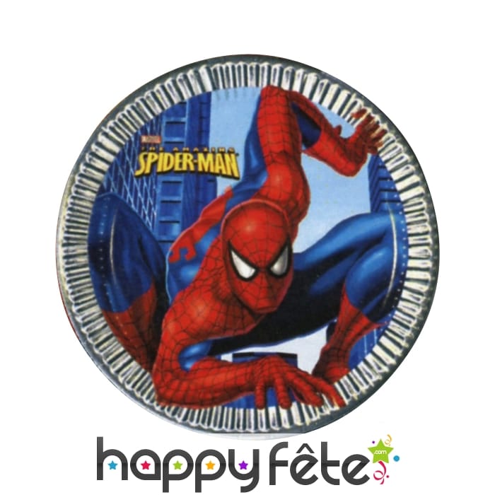 Assiettes Spiderman