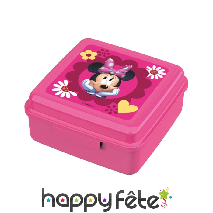 Boîte à goûter Minnie Mouse