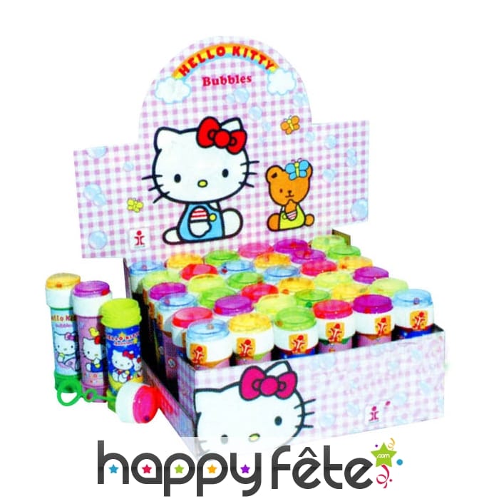 Bulle a savon hello kitty