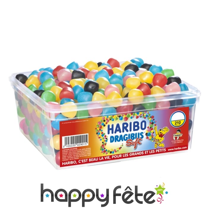 Boite de 210 dragibus soft haribo