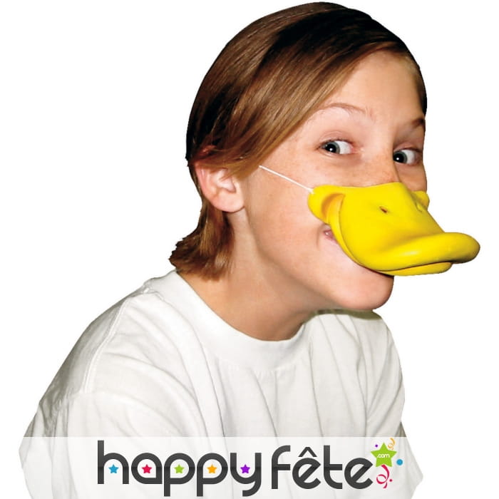 Bec de canard jaune pour enfant