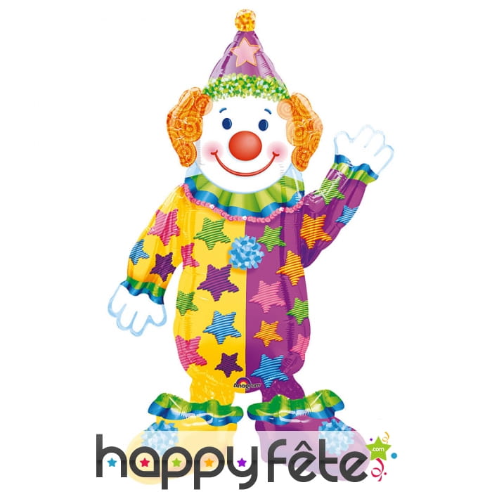 Ballon en forme de clown