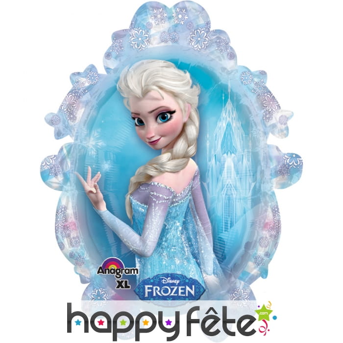 Ballon Elsa reine des neige