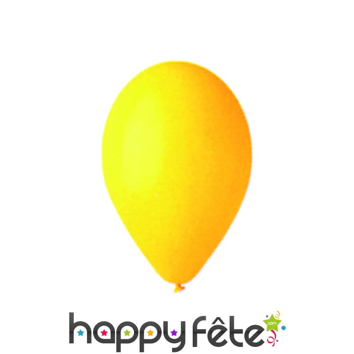 Ballons jaune citron