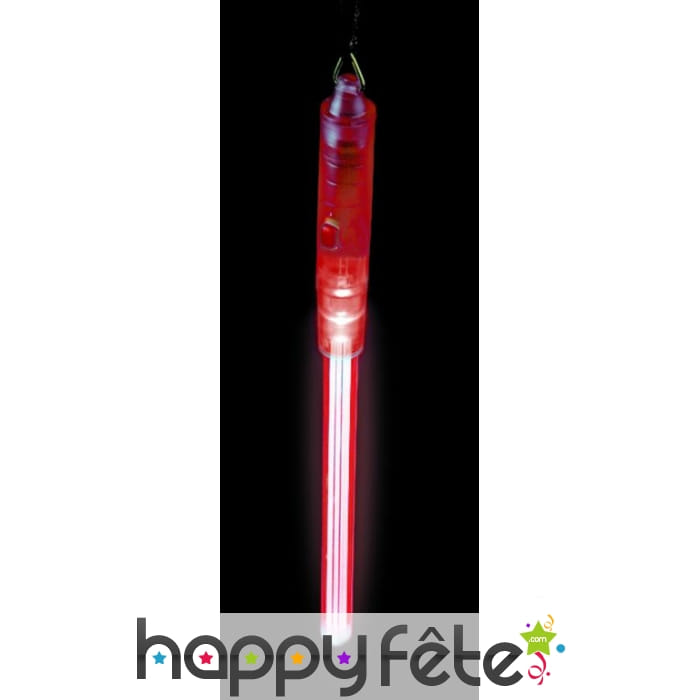 Baton lumineux clignotant rouge