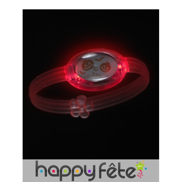 Bracelet lumineux rouge