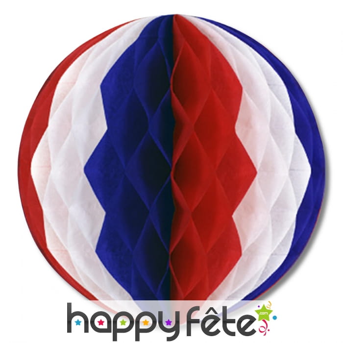 Boule papier France (30 cm)