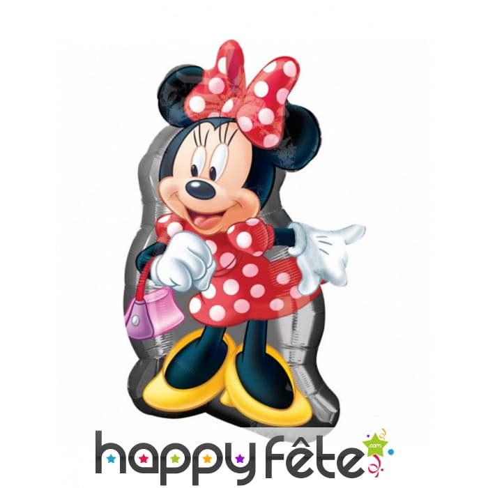 Ballon silhouette de Minnie Mouse, 48 x 81 cm