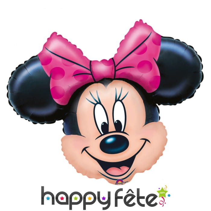 Ballon tête de Minnie Mouse