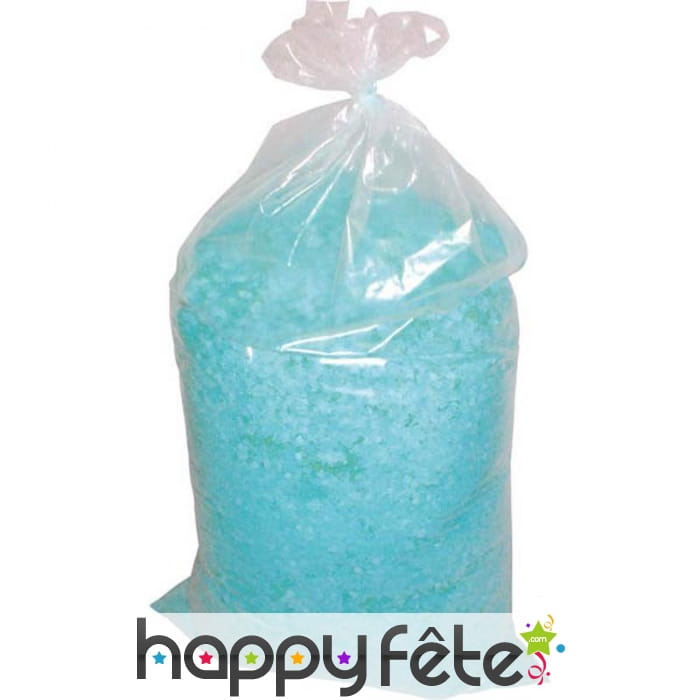 Confettis de 10 kg bleu