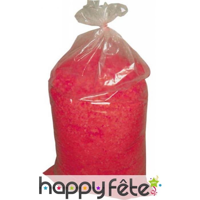 Confettis de 10 kg rouge