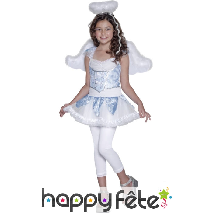 Costume d'ange avec ailes pour enfant