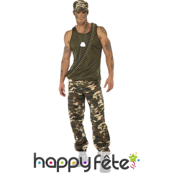 Costume de commando homme