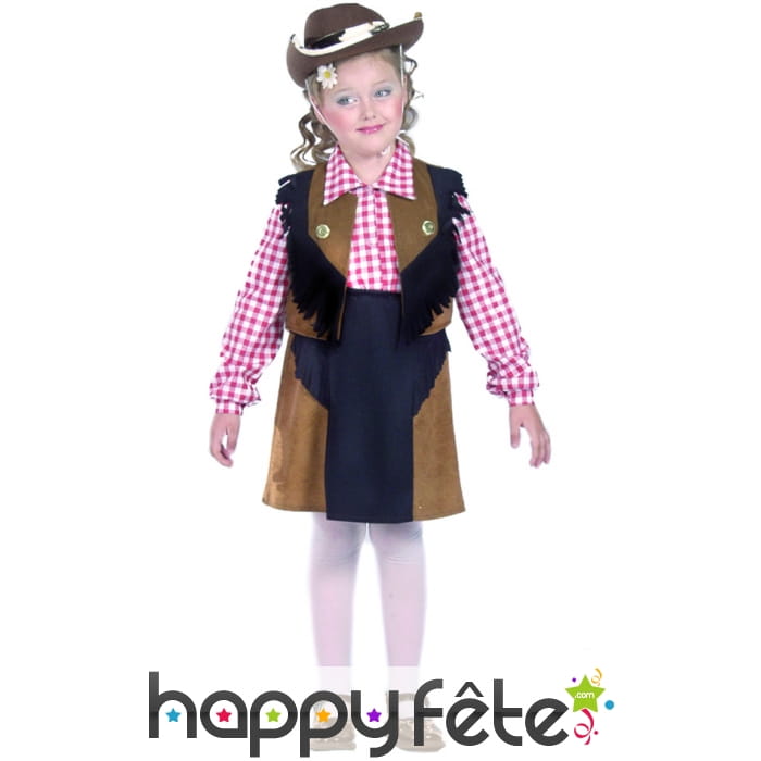 Costume d'enfant cow-boy Masha