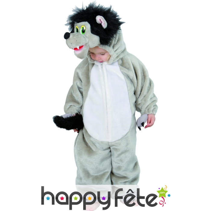 Costume d'enfant loup