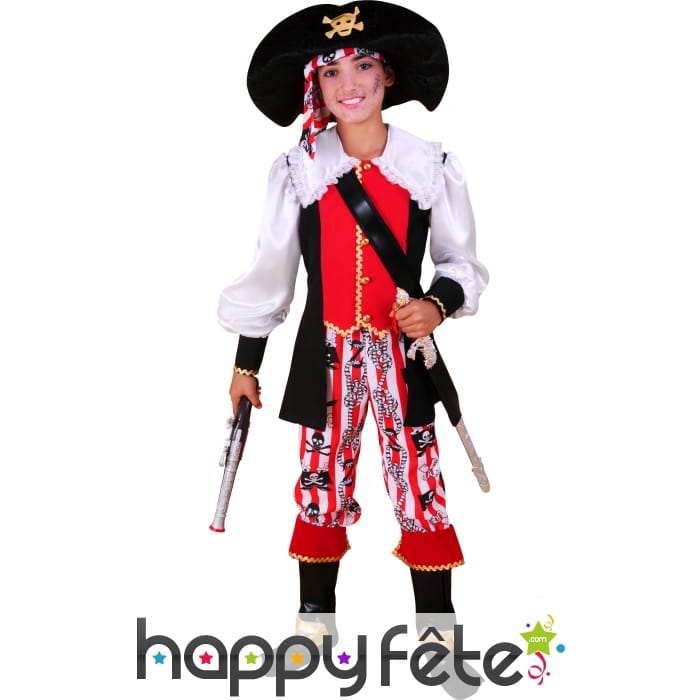 Costume d'enfant pirate