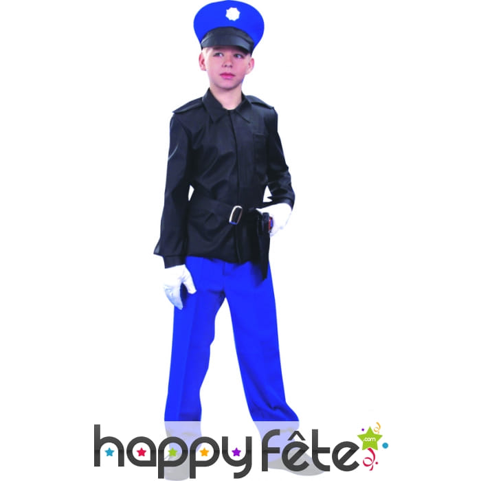 Costume d'enfant policier