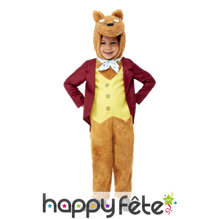 Costume de fantastique Mr fox pour tout petit