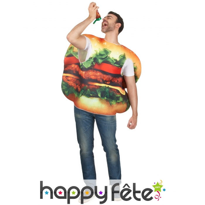 Costume de hamburger