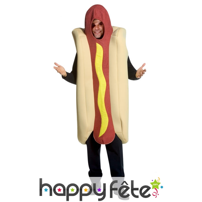 Costume de hot dog