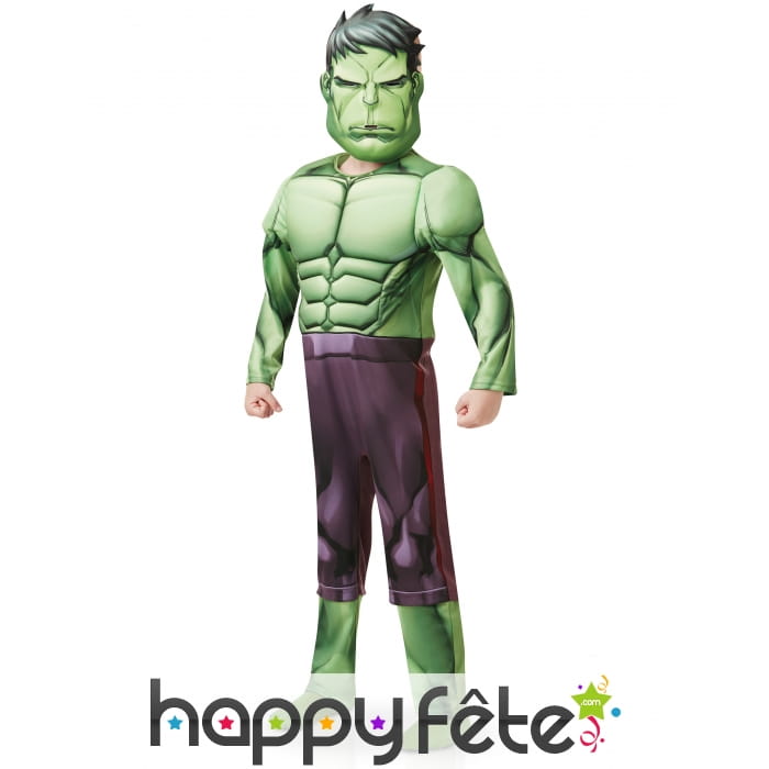 Costume de Hulk musclé pour enfant