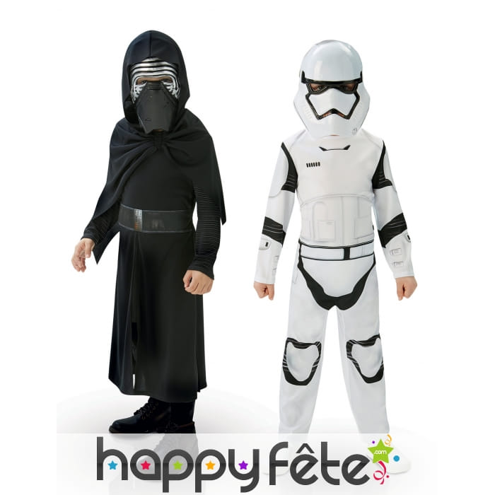 Costumes de Kylo Ren et StormTrooper enfant