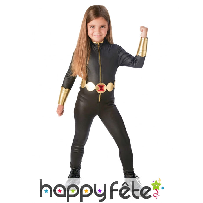 Costume de la Veuve Noire deluxe pour enfant