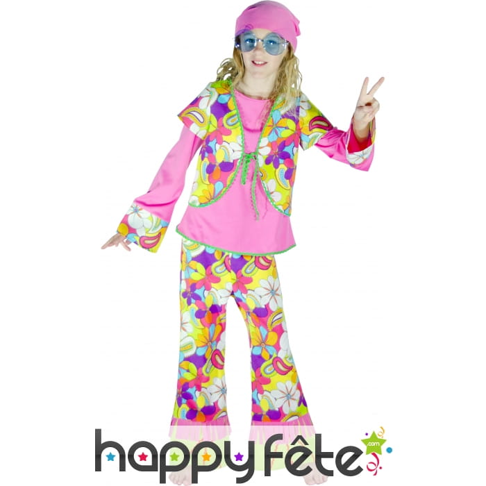 Costume de petite hippie