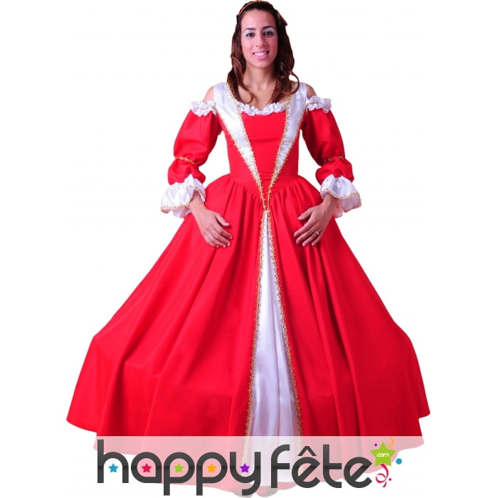 Costume de Princesse rouge Ania