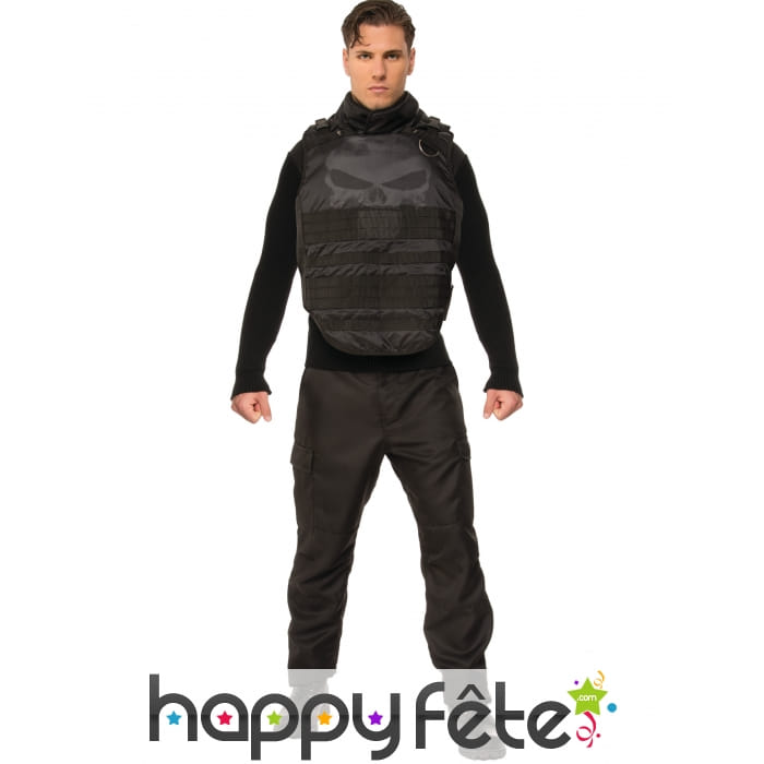 Costume de Punisher pour homme, grand héritage