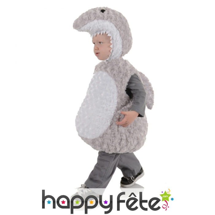 Costume de requin en peluche pour enfant