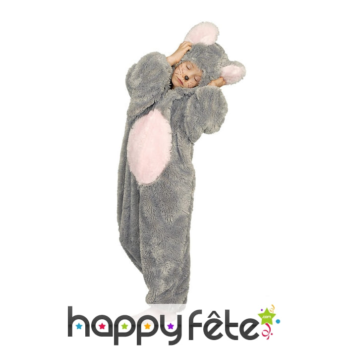 Combinaison de souris peluche pour enfant