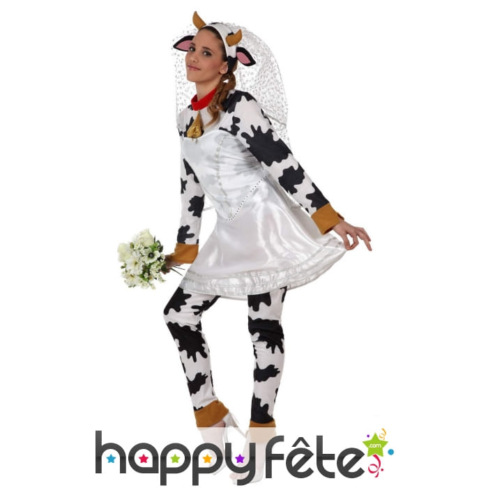 Costume de vache mariée