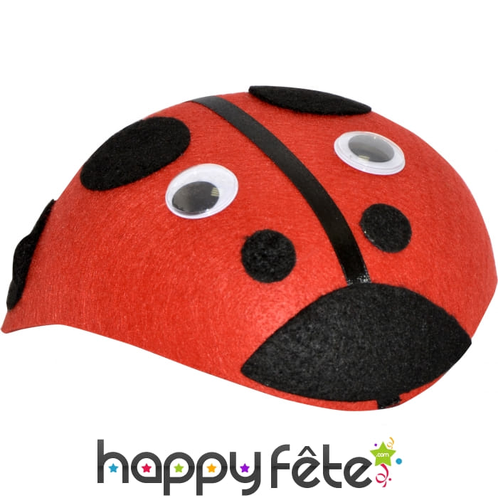 Coiffe en coccinelle