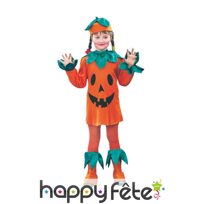 Costume enfant citrouille