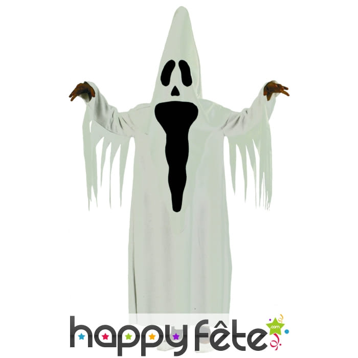 Costume fantome blanc pour enfant