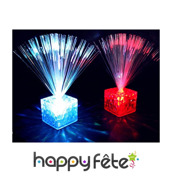 Cube fibres optiques