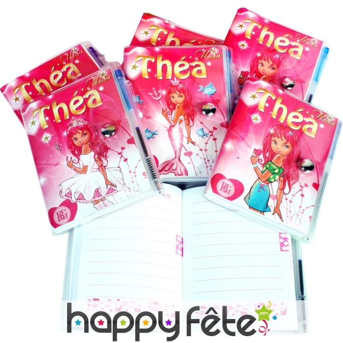 Carnet memo avec stylo, barbie miss thea