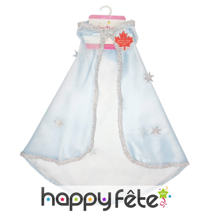 Cape princesse des glaces pour enfant