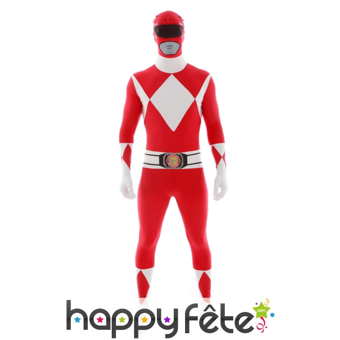 Combinaison Power Rangers rouge, Morphsuits