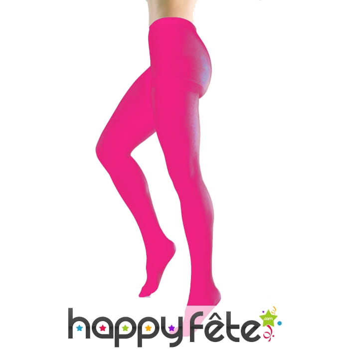 Collants rose fluo de taille standard