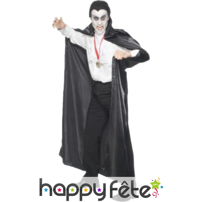 Cape vampire noire 175 cm