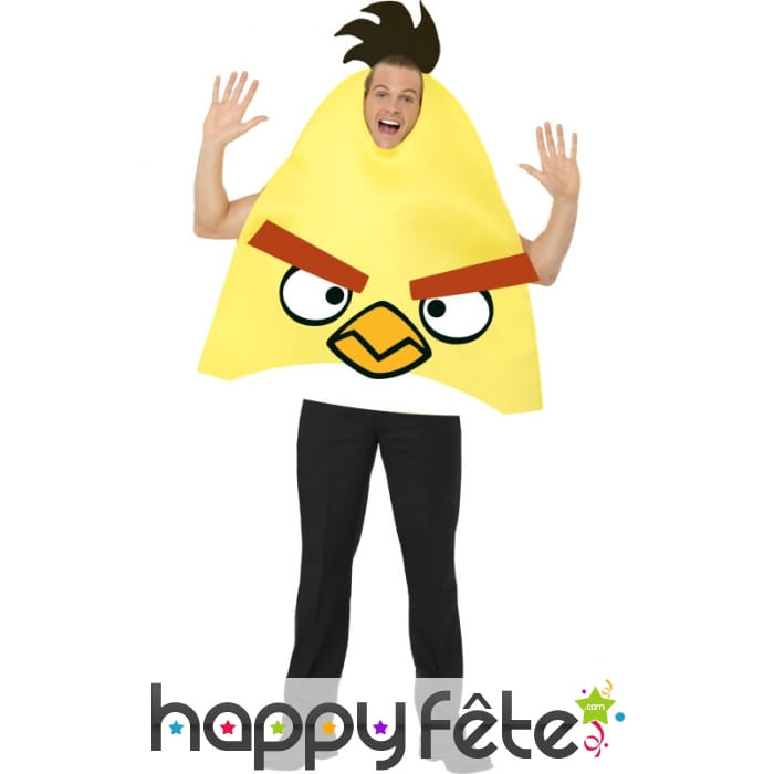 Déguisement angry birds jaune