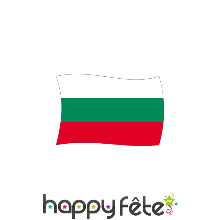 Drapeau Bulgarie (150x225)