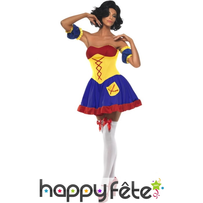 Déguisement blanche neige sexy femme