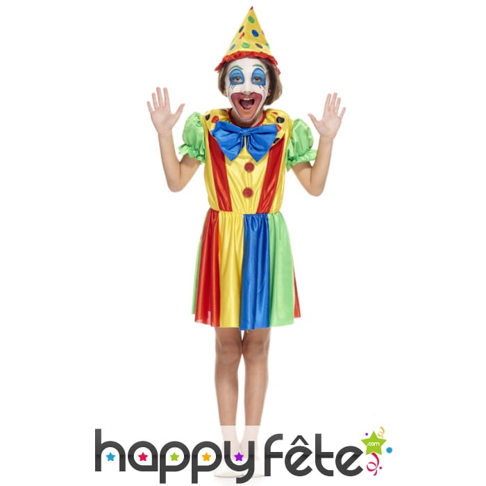 Deguisement clown fille pour enfant